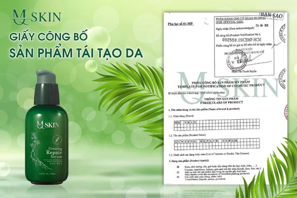 Công ty mỹ phẩm MQ Skin lừa dối người tiêu dùng?