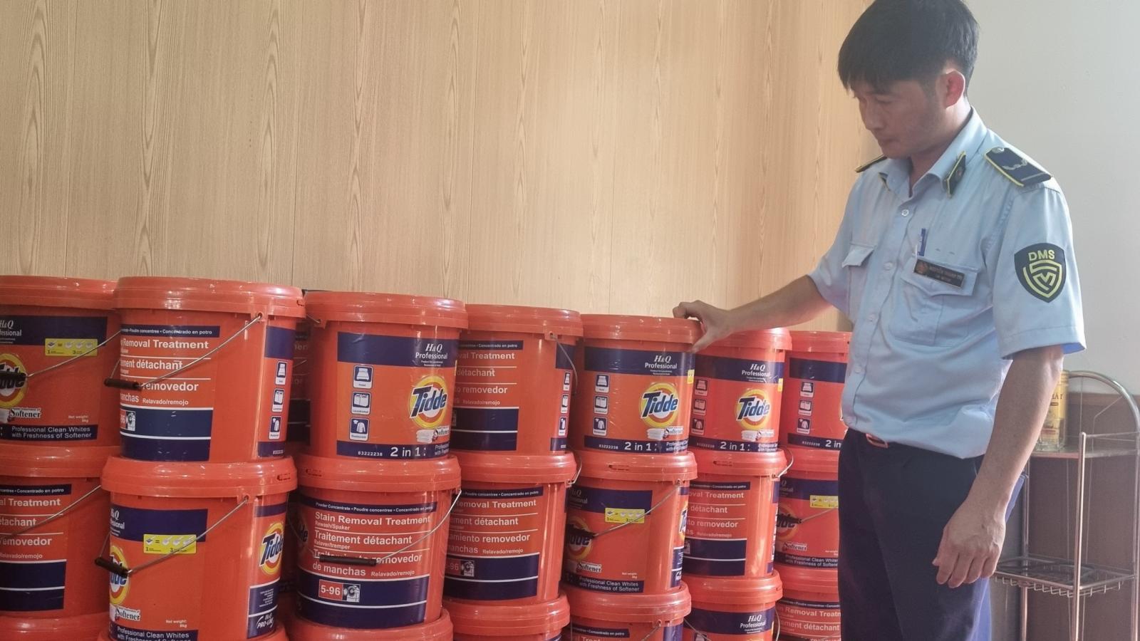 Gia Lai: Phát hiện gần 500kg bột giặt “Tidde” giả mạo nhãn hiệu